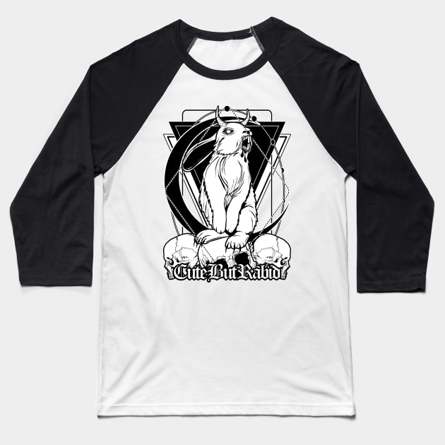 Cute but Rabid Baseball T-Shirt by Von Kowen